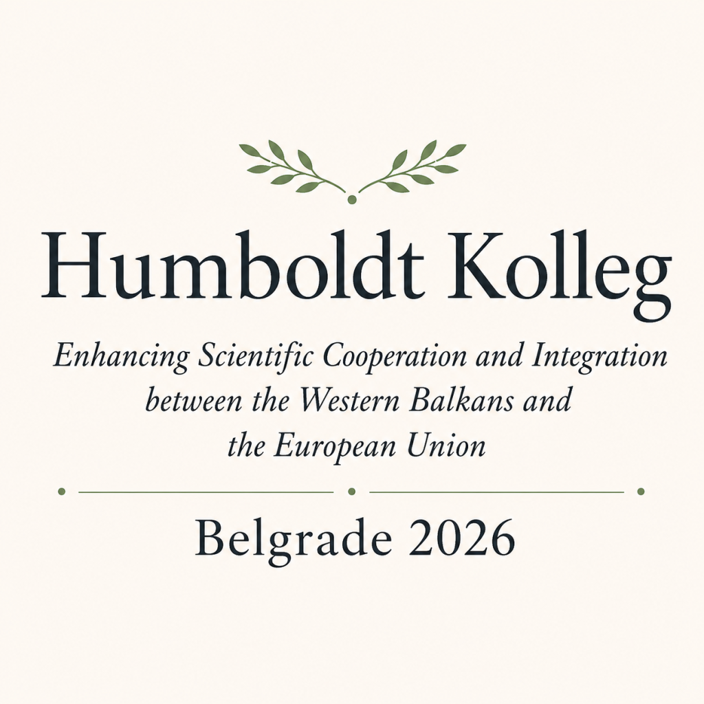 Humboltov Kolleg 2026 стиже у Београд